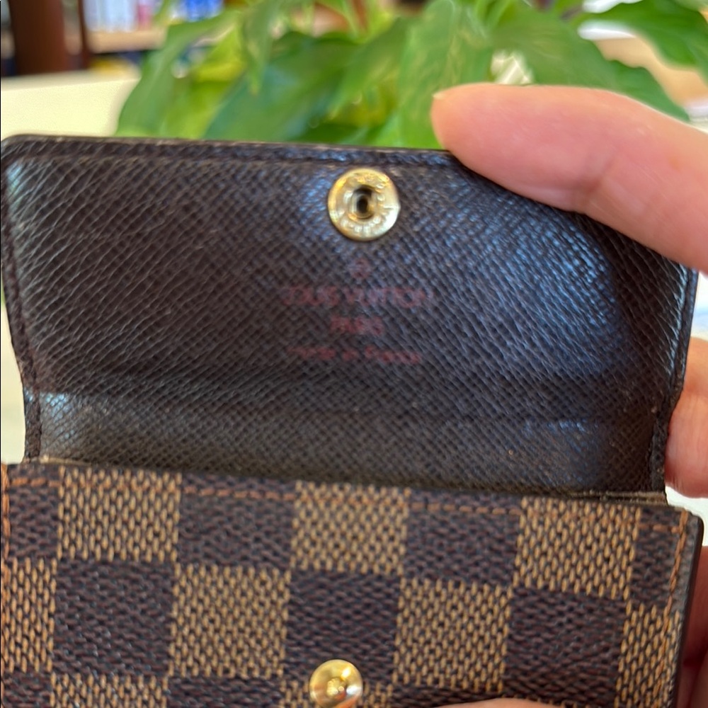 Louis Vuitton Ludlow Damier Ebene Brown Waller - Picture 5 of 7